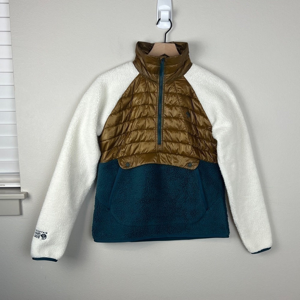 Mountain Hardwear Altius Hybrid Fleece Pullover - Picture 2 of 7